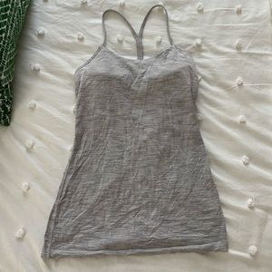 Lululemon gray tank top